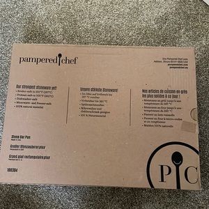 Pampered Chef Stone Bar Pan